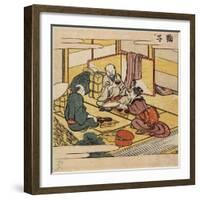Mariko, C. 1804-Katsushika Hokusai-Framed Giclee Print