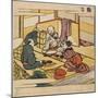 Mariko, C. 1804-Katsushika Hokusai-Mounted Giclee Print