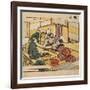 Mariko, C. 1804-Katsushika Hokusai-Framed Giclee Print