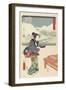 Mariko, December 1854-Utagawa Hiroshige-Framed Giclee Print