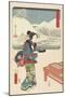Mariko, December 1854-Utagawa Hiroshige-Mounted Giclee Print