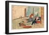 Mariko-Katsushika Hokusai-Framed Giclee Print