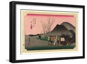 Mariko-Utagawa Hiroshige-Framed Giclee Print