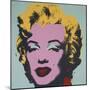 Marilyn, 1967 (on blue ground)-Andy Warhol-Mounted Giclee Print