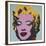 Marilyn, 1967 (on blue ground)-Andy Warhol-Framed Giclee Print