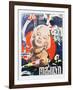 Marilyn 3-Mimmo Rotella-Framed Premium Edition