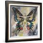 Marilyn: Butterfly-Shen-Framed Art Print