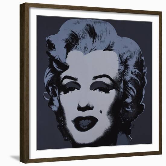 Marilyn, c.1967 (Black)-Andy Warhol-Framed Giclee Print