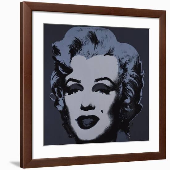 Marilyn, c.1967 (Black)-Andy Warhol-Framed Giclee Print