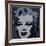 Marilyn, c.1967 (Black)-Andy Warhol-Framed Giclee Print