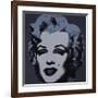 Marilyn, c.1967 (Black)-Andy Warhol-Framed Giclee Print