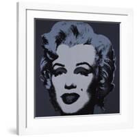 Marilyn, c.1967 (Black)-Andy Warhol-Framed Giclee Print