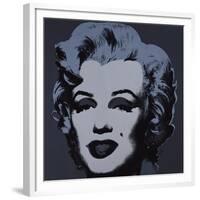 Marilyn, c.1967 (Black)-Andy Warhol-Framed Giclee Print