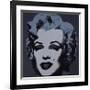 Marilyn, c.1967 (Black)-Andy Warhol-Framed Giclee Print