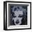 Marilyn, c.1967 (Black)-Andy Warhol-Framed Giclee Print