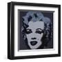 Marilyn, c.1967 (Black)-Andy Warhol-Framed Giclee Print