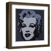 Marilyn, c.1967 (Black)-Andy Warhol-Framed Giclee Print