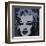 Marilyn, c.1967 (Black)-Andy Warhol-Framed Giclee Print