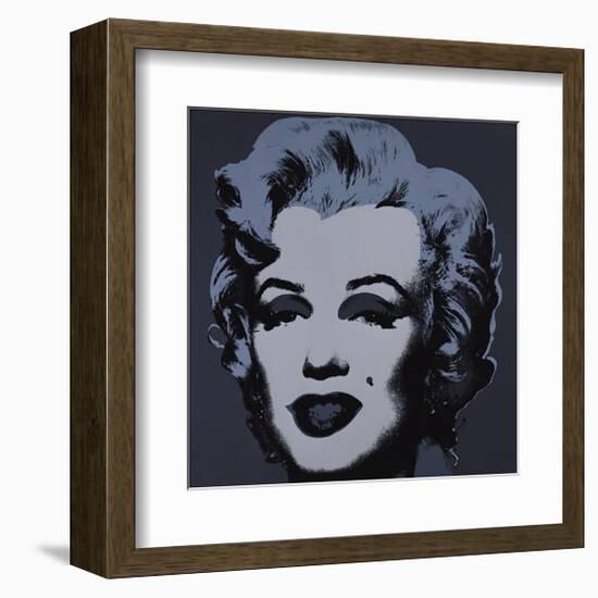 Marilyn, c.1967 (Black)-Andy Warhol-Framed Giclee Print