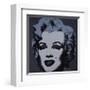 Marilyn, c.1967 (Black)-Andy Warhol-Framed Giclee Print