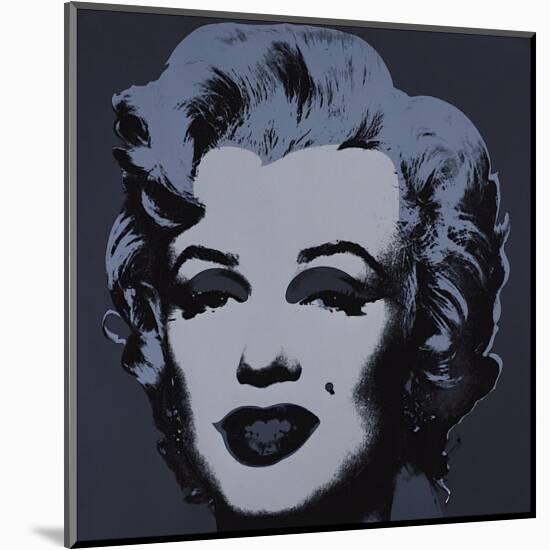 Marilyn, c.1967 (Black)-Andy Warhol-Mounted Giclee Print