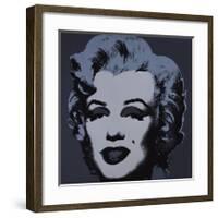 Marilyn, c.1967 (Black)-Andy Warhol-Framed Giclee Print