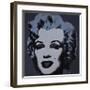 Marilyn, c.1967 (Black)-Andy Warhol-Framed Giclee Print