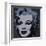 Marilyn, c.1967 (Black)-Andy Warhol-Framed Giclee Print