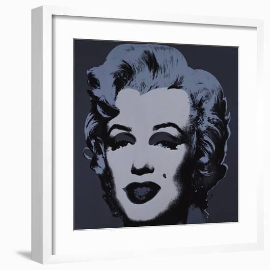 Marilyn, c.1967 (Black)-Andy Warhol-Framed Giclee Print