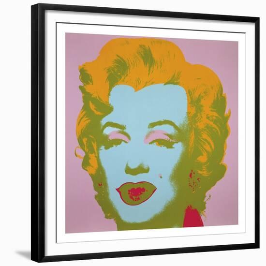 Marilyn, c.1967 (Pale Pink)-Andy Warhol-Framed Giclee Print