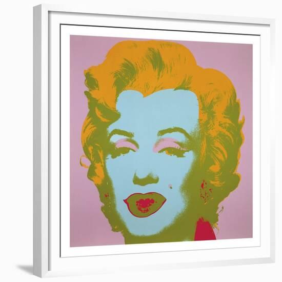 Marilyn, c.1967 (Pale Pink)-Andy Warhol-Framed Giclee Print