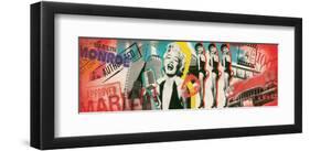 Marilyn Collage-Joadoor-Framed Art Print