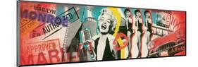 Marilyn Collage-Joadoor-Mounted Art Print