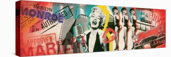 Marilyn Collage-Joadoor-Stretched Canvas