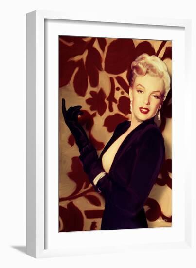 Marilyn Gloves-Chris Consani-Framed Art Print