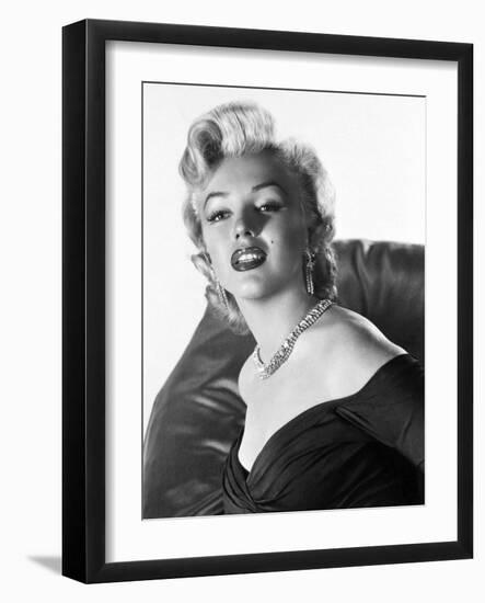 Marilyn in Diamonds-The Chelsea Collection-Framed Giclee Print