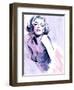 Marilyn in Purple-Ellie Rahim-Framed Art Print