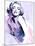 Marilyn in Purple-Ellie Rahim-Mounted Art Print