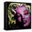 Marilyn Joker 001-Rock Demarco-Framed Stretched Canvas