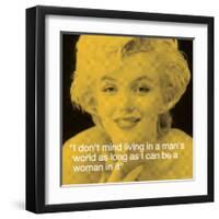 Marilyn: Man's World-null-Framed Art Print