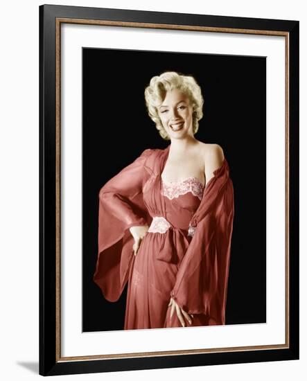 Marilyn Monroe, 1950s-null-Framed Photo