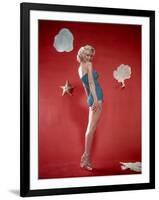 Marilyn Monroe, 1953-null-Framed Photographic Print