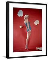 Marilyn Monroe, 1953-null-Framed Photographic Print