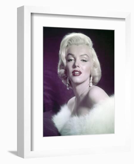 Marilyn Monroe, 1953-null-Framed Photographic Print