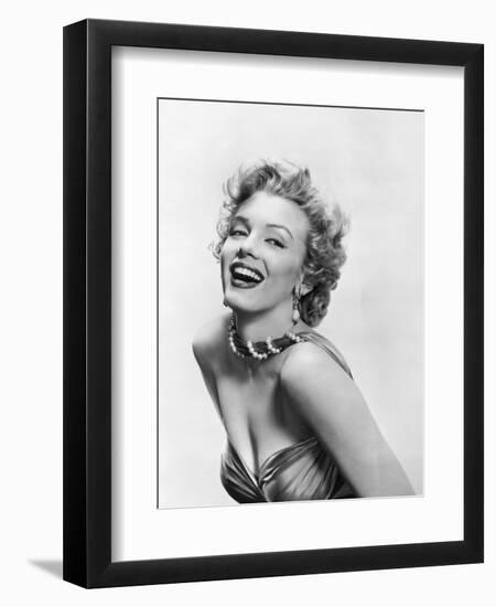 Marilyn Monroe, 1955-null-Framed Photographic Print