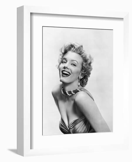 Marilyn Monroe, 1955-null-Framed Photographic Print