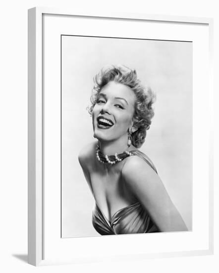 Marilyn Monroe, 1955-null-Framed Photographic Print