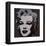 Marilyn Monroe, 1967 (black)-Andy Warhol-Framed Art Print