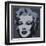 Marilyn Monroe, 1967 (black)-Andy Warhol-Framed Art Print