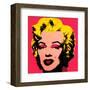 Marilyn Monroe, 1967 (hot pink)-Andy Warhol-Framed Art Print